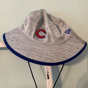 New Era MLB Cub’s Adult Size OS Gray Bucket Hat